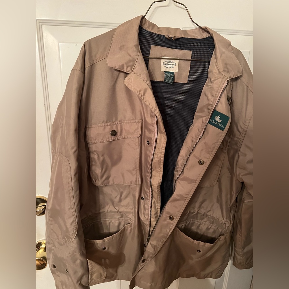 GH Bass Tan Women's Jacket- Size Small